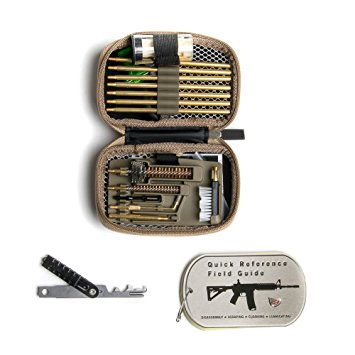 image of the open case Real Avid Premium Cleaning and gun Maintenance Kit 2017