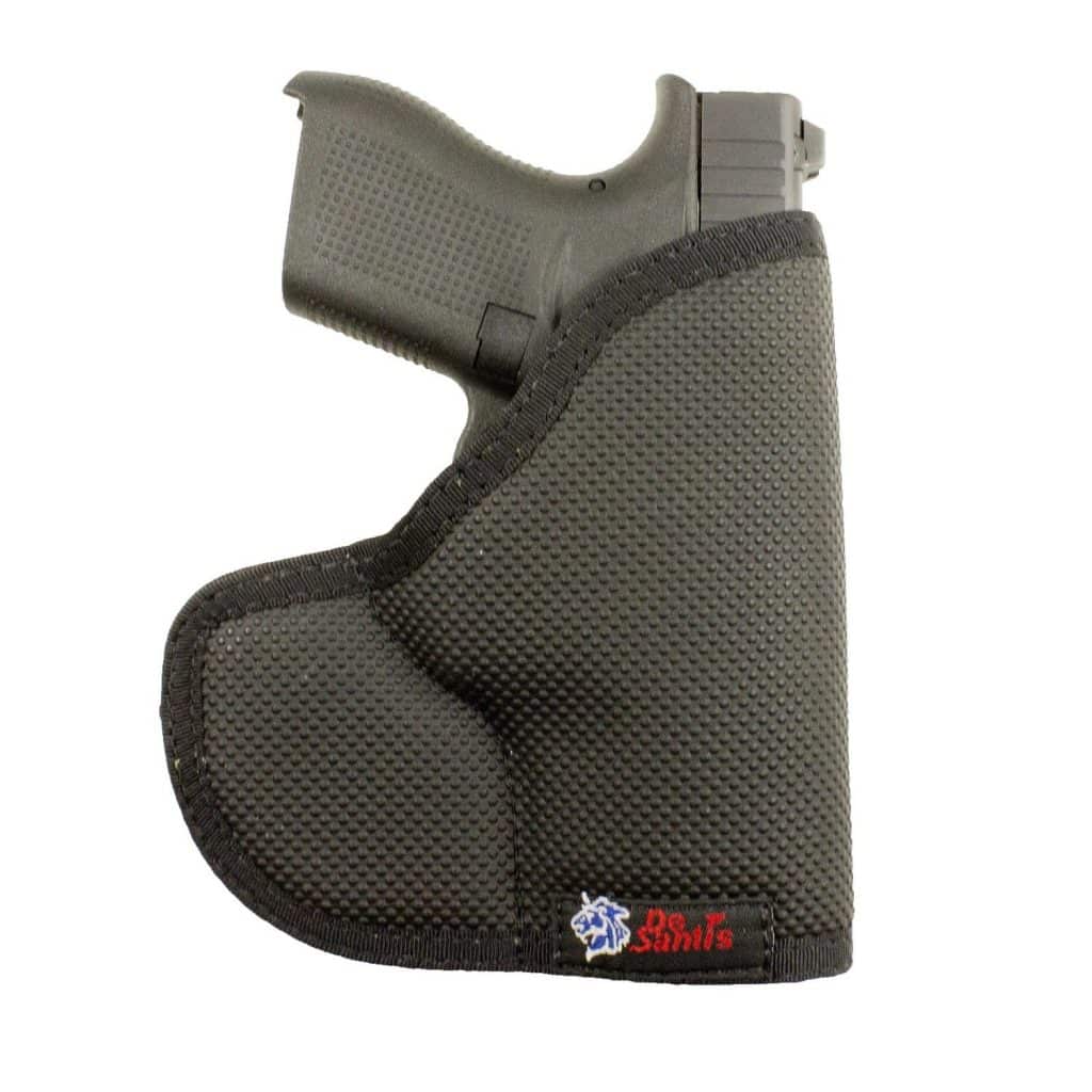The Desantis Nemesis Sig P238 Pocket Holster is bumpy and clings to your pocket