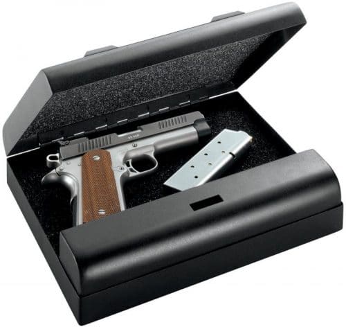 The GunVault MV500-STD Car Gun Safe allows you to access your valuables even when you can't actually see the keypad.