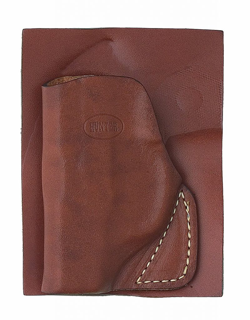 The Hunter Company Ruger LC9 Pocket Holster leaves a smooth, streamlined shape not a gun shape