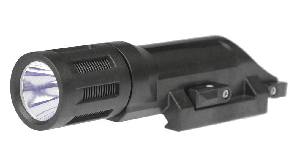 Inforce WMLX Multifunction LED tactical is a powerful tactical flashlight with a brightness rating of 800 lumens