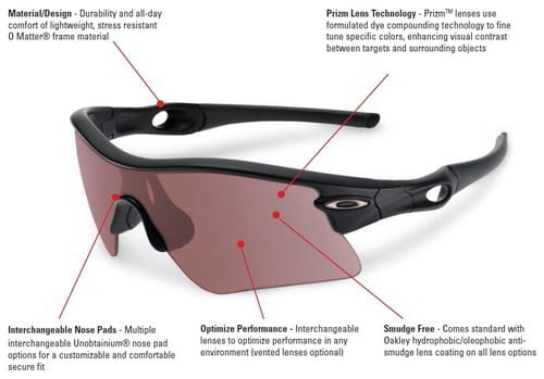 oakley anti fog shooting glasses