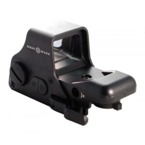 The SIGHTMARK SM26008 ULTRA SHOT PLUS RED DOT SIGHTS promises to last 10.000 hours on a CR123A battery
