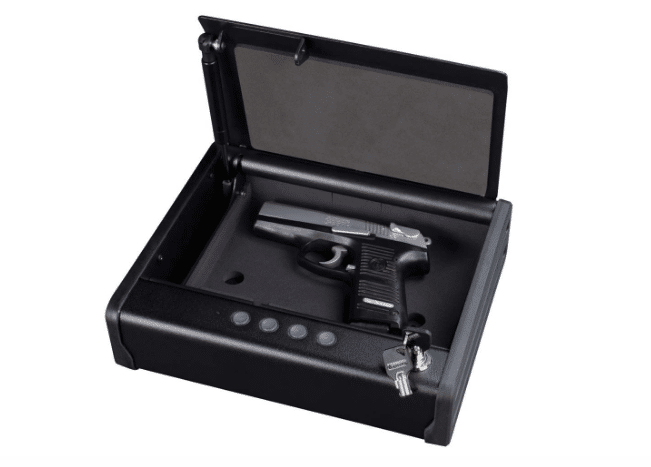 image of the Sentry Safe Biometric Quick Access Pistol Safe