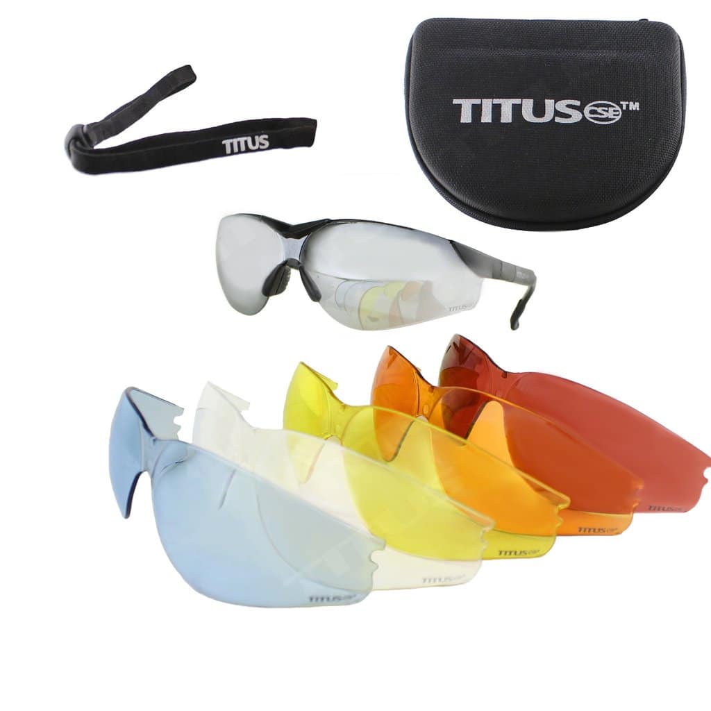 multi colors of safety glasses