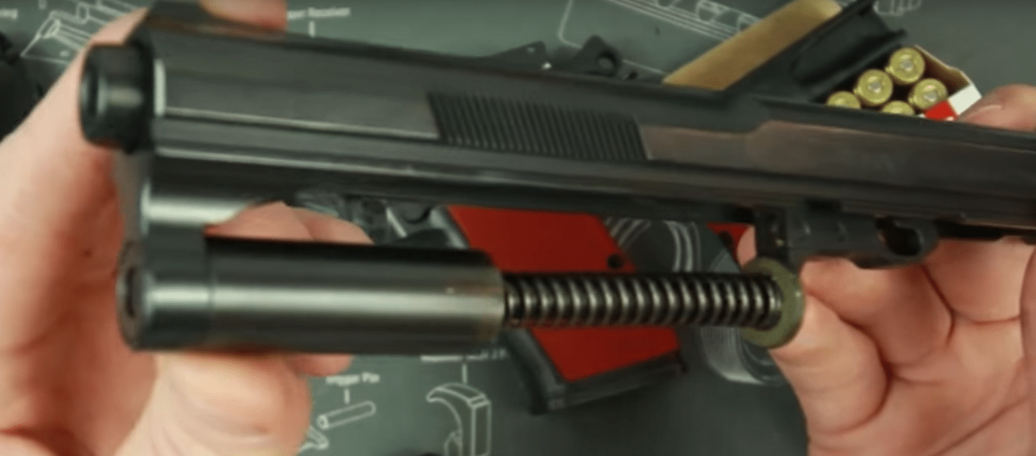 a picture of the FK Field Pistol's Recoil Spring