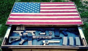 American Flag Gun Case Options