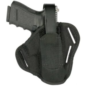 The Blackhawk Pancake Holster is for for big guns that need to be tight to the body