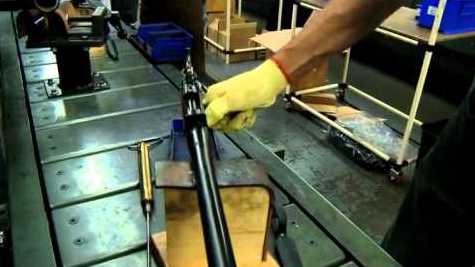 The Remington Model 700 being manufactured