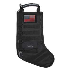 The Garud Tactical MOLLE Rip-Away Stocking is chock full of pockets, straps, and clips