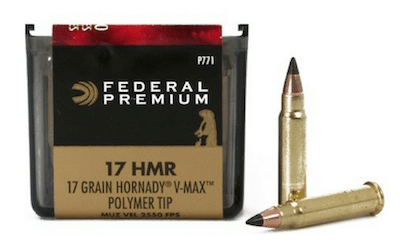 image of Federal Premium V-Max Polymer Tip .17 HMR Ammo