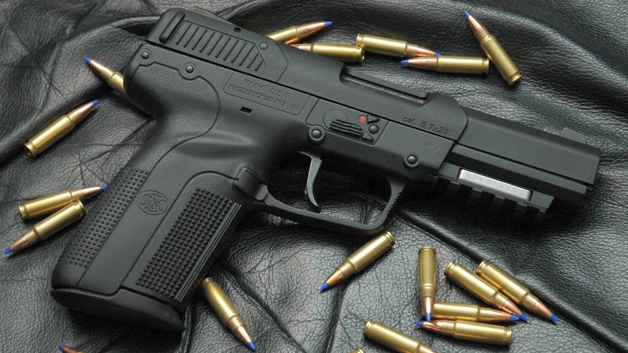 fn five seven pistol with ammo