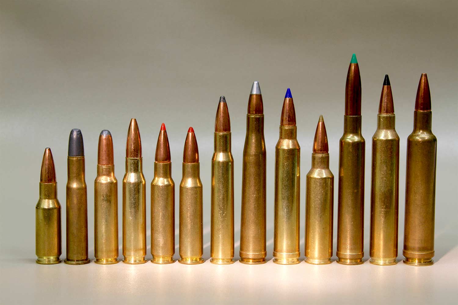 Rifle Ammunition Sizes Comparison Chart