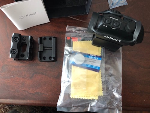 pinty red dot sight unboxing