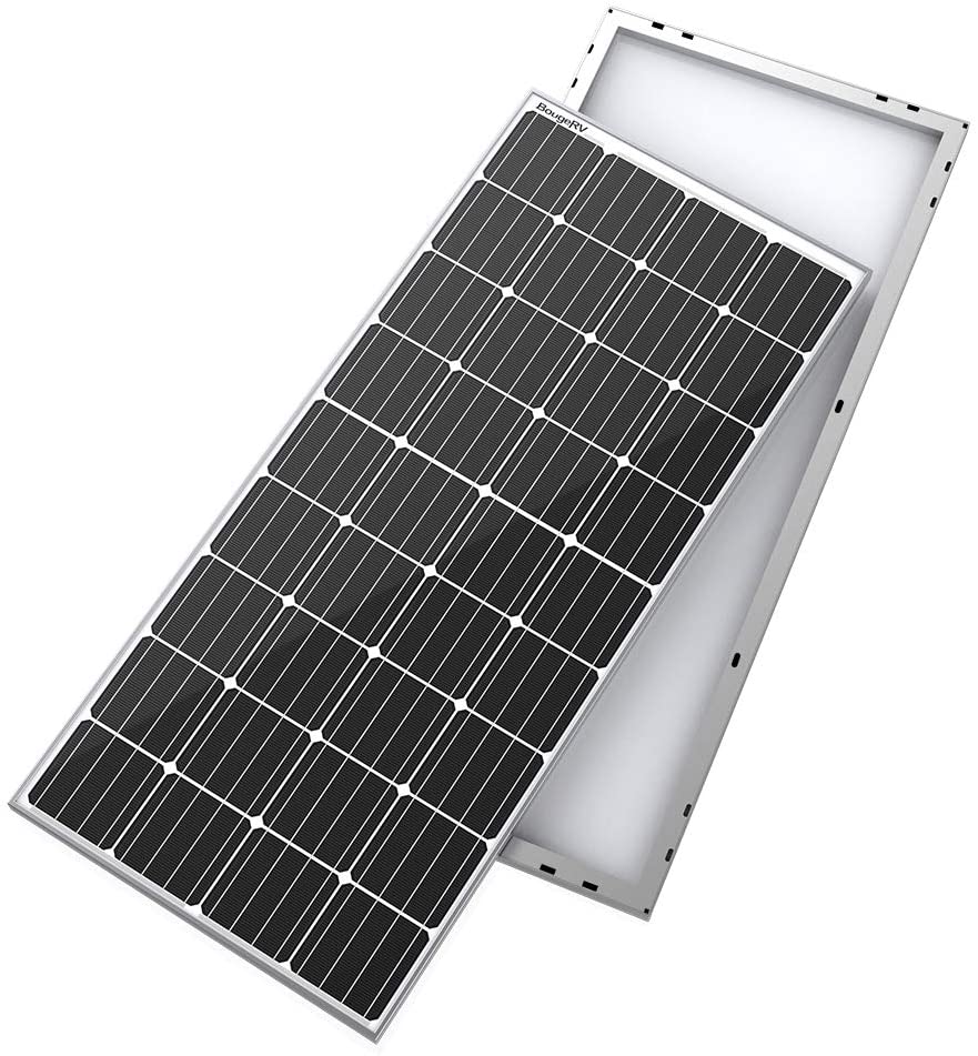 image of BougeRV 180 Watts Mono Solar Panel