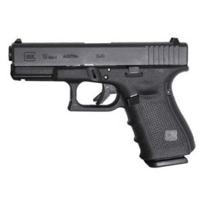 The Gen 4 Glock 19 features night sights so you can aim well even in the dark making it one of the best home defense handguns
