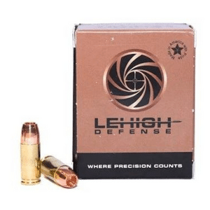 Lehigh Defense 9mm Maximum Expansion JHP