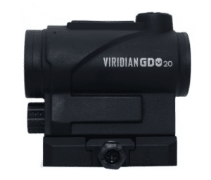 The GDO 20 Green Dot Electro Optic runs on a standard AAA battery, and has a long battery life of up to 30,000+ hours.