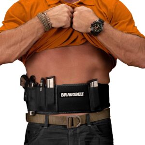 The BRAVOBELT Belly Band Holster is versatile, comfortable and conceals well