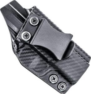 The Concealment Express Glock 23 Holster has a minimalist design for better concealment