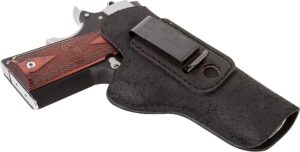 image of Relentless Tactical The Ultimate Suede 1911 Leather IWB Holster