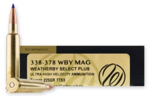 image of 338-378 Weatherby Mag - 225 Grain TTSX - Weatherby Select