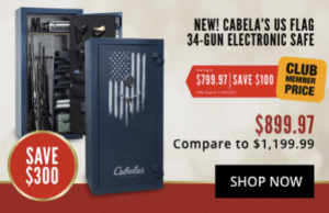 Cabela's 34 Gun Safe - Black Friday Deal