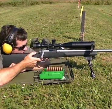 The 308 Remington 700 bolt action rifle