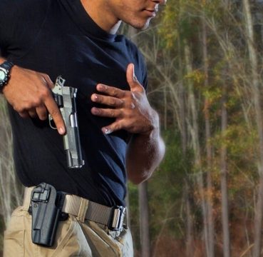 gun draw from holster