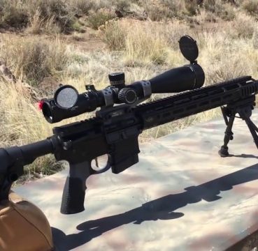 CMMG MkW ANVIL rifle for shooting