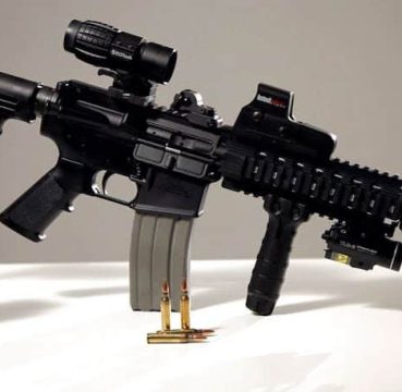 Colt M4 with accessories