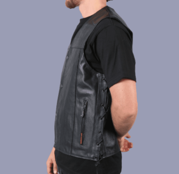Concealed Carry Leather Vest
