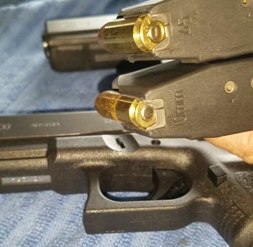 Glock 20 and a Glock 21