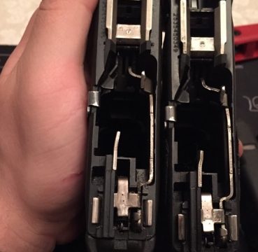 a picture of Glock internals