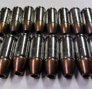 9mm caliber hollow point bullets