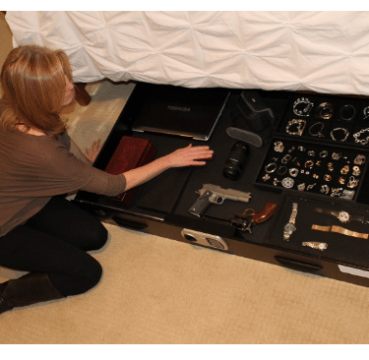 image of Titan Under Bed Safe 2, black color in 2017