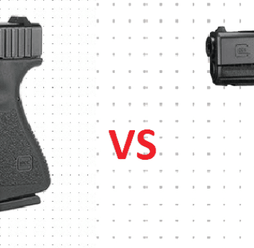 A picture of Glock 19 and Glock19C gen4