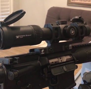 Vortex Strike Eagle Scope mounted on mlok ar15
