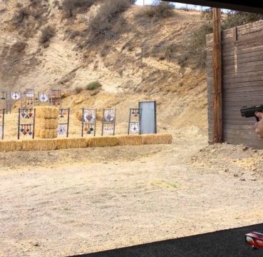 a shooting range