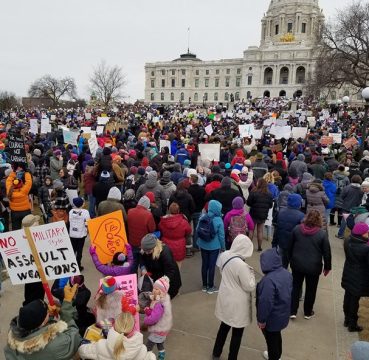 antigun rally in Minnesota