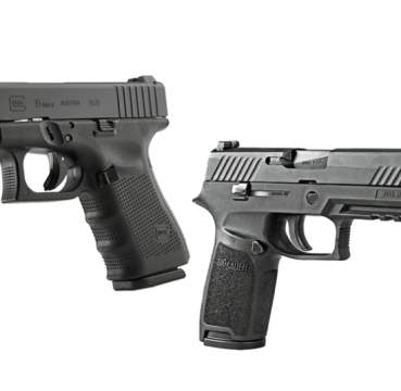 image of glock 19 vs Sig Sauer P320