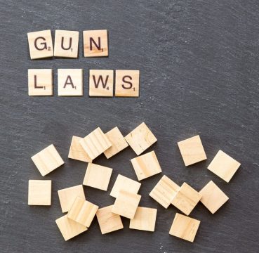 gun laws word in scrabble