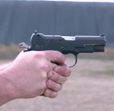 handling 40 caliber pistol