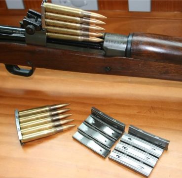 Rifle with ammo