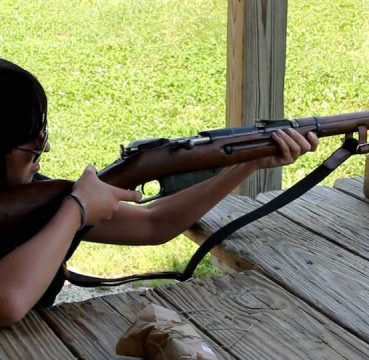 mosin nagant m44 rifle shooting