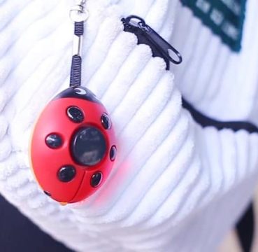 personal panic alarm keychain for girls