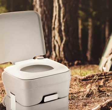 portable camp toilet