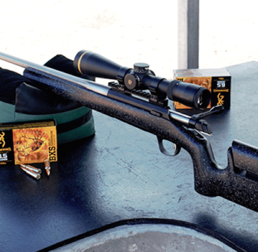 x-bolt browning max long range with ammunition